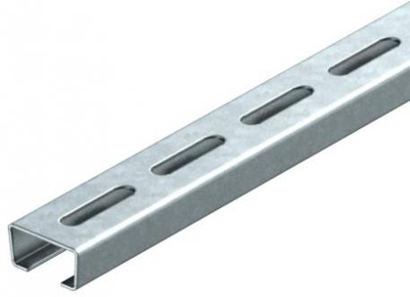 Anchor rail AML3518, slot width 16.5 mm, FT, perforated 1000 | 35 | 18 | 1,5 | Jeklo | vroče pocinkano