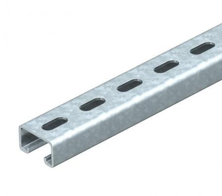 MS5030 mounting rail, slot 22 mm, FT, perforated 6000 | 50 | 30 | 3 | vroče pocinkano