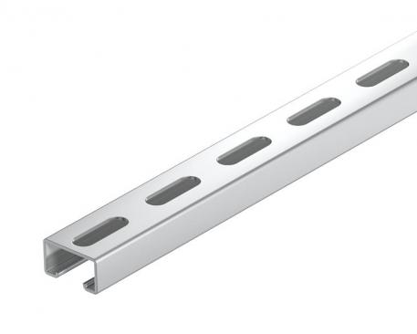 MS4022 mounting rail, heavy duty, slot 18 mm, A2, perforated 6000 | 40 | 22,5 | 2 | surovo, naknadno obdelano