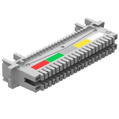 LSA-Plus technology / LSA connection strip 