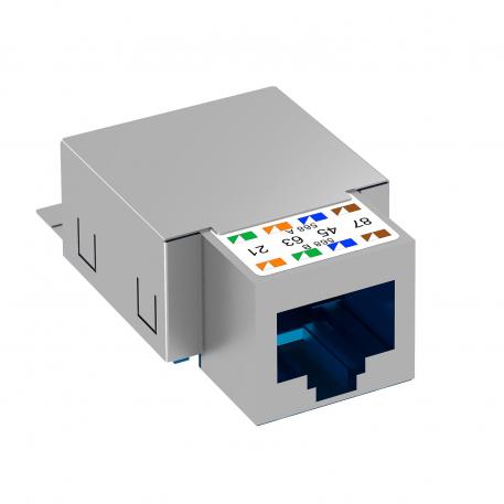 RJ45 data connection module, Cat. 6, shielded