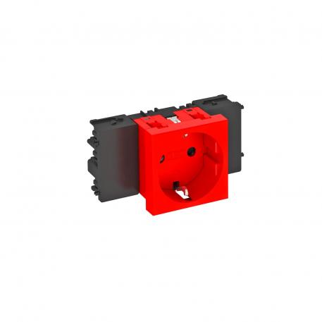 Socket 0°, Connect 45, protective contact, single 